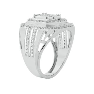 Levi Round Diamond Ring For Men